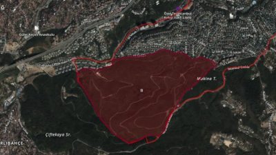 Son günlerde arazi konuları ile gündeme gelen Beykoz’da bir kapı