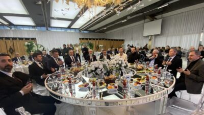 Beykoz Dernekler Birliği’nin Çavuşbaşı Erbap Kasrı’nda vermiş olduğu iftar yemeğinde