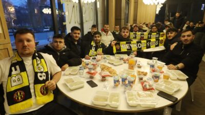 Beykoz tribünlerinin sesi soluğu olan Boğazın Yargıçları Taraftar Grubunun her