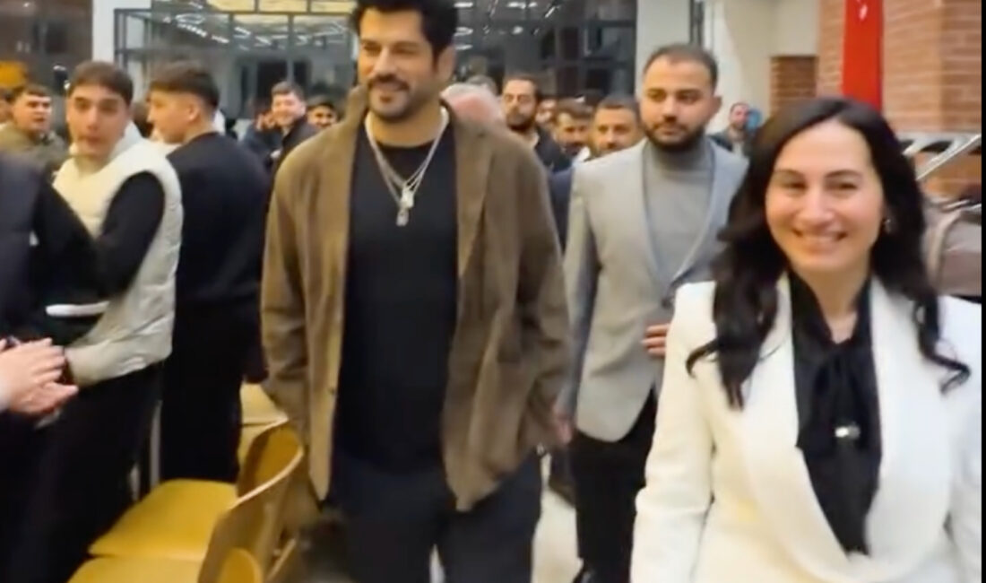 Ünlü oyuncu Burak Özçivit, Beykoz Belediye Başkan Vekili Özlem Vural