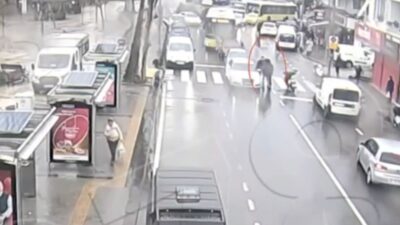Beykoz’da trafikte terör estiren şahıslar, Kent Güvenliği Yönetim Sistemi (KGYS)