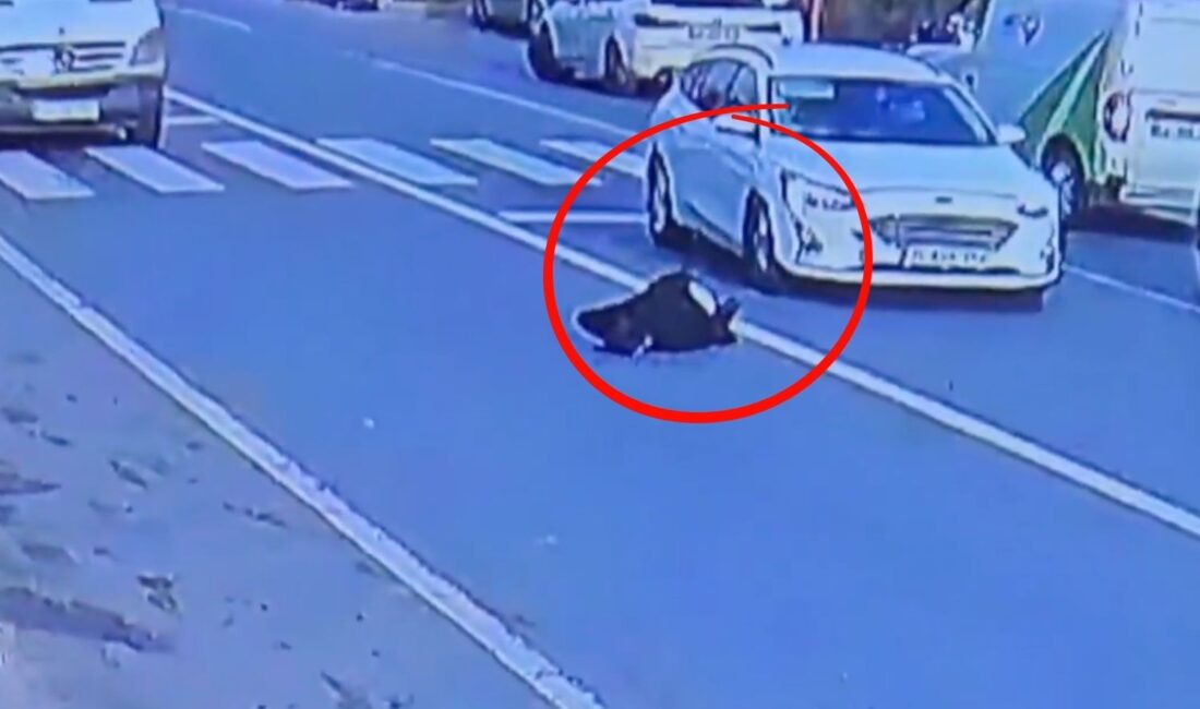 Beykoz Örnekköy’de karşıdan karşıya geçmeye çalışan yayaya otomobil çarptı. Yaya,