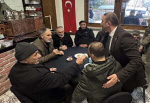 MHP Beykoz İlçe Başkanı Emre Çömlekçi, yapmış olduğu basın açıklaması
