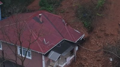 Son günlerde Beykoz’u etkisi altına alan sağanak yağış Tokatköy Mahallesinde