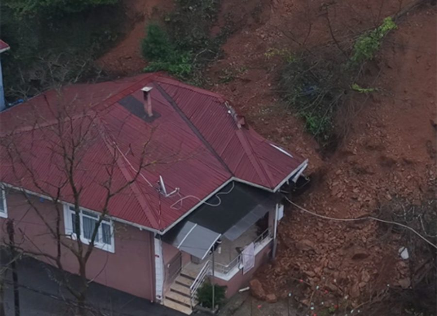 Son günlerde Beykoz’u etkisi altına alan sağanak yağış Tokatköy Mahallesinde