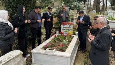 Kovid-19 pandemisinde hayatını kaybeden Anadolukavağı Muhtarı Serdar Lüleburgaz’ın vefatının yıldönümünde