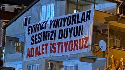 Beykoz Çubuklu Mahallesi Torun Sokak sakinleri kendilerine açılan davayı kaybedince