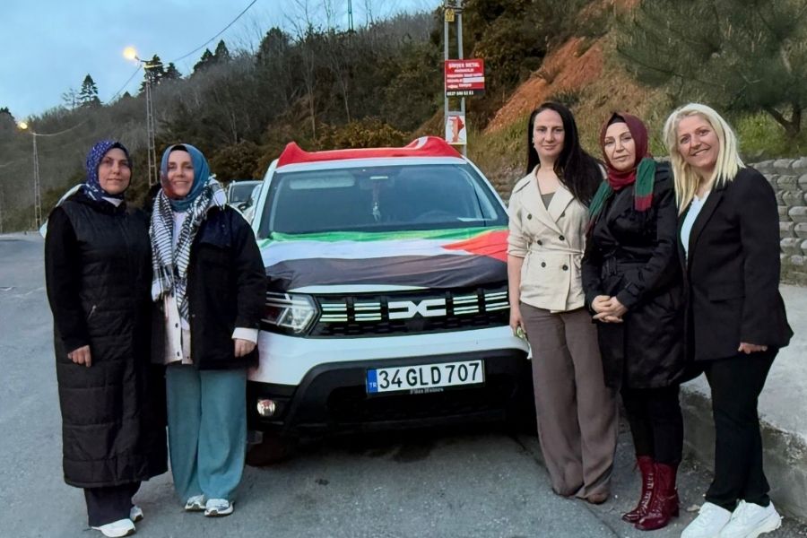 Beykoz’da kadınlar okul saldırıları ve Gazze için yola çıktı 3 fls3