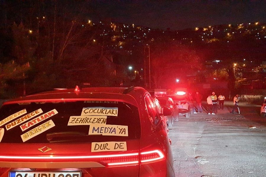 Beykoz’da kadınlar okul saldırıları ve Gazze için yola çıktı 2 fls4