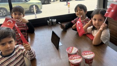 23 Nisan Ulusal Egemenlik ve Çocuk Bayramı nedeni ile çocuklara