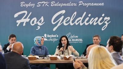 Beykoz Belediye Başkan Vekili özlem Vural Gürzel, STK yöneticileri ile