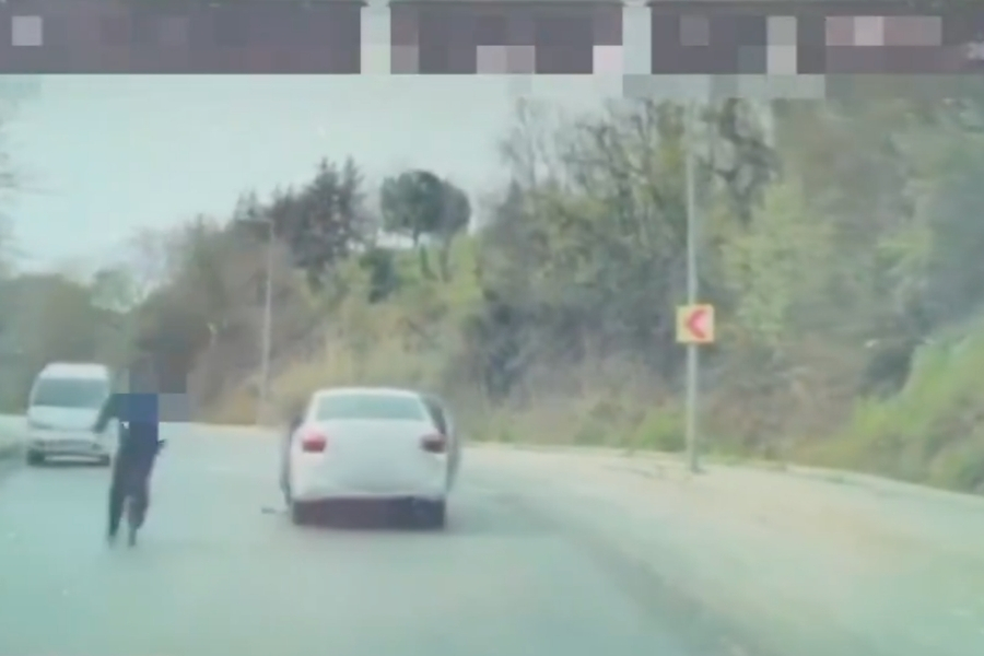 Beykoz Kaymakamlığı, saldırı amacıyla aracından inen bir sürücüye 180 bin