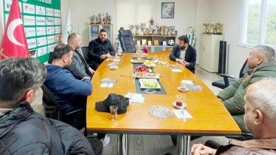Beykoz Belediyesi Başkan Yardımcılarından Burak Karaçam ilçedeki Amatör Spor Kulüplerine