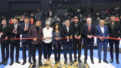Beykoz Spor Ormanı'nda yapımı tamamlanan Türkiye Hentbol Federasyonu (THF) Serdar