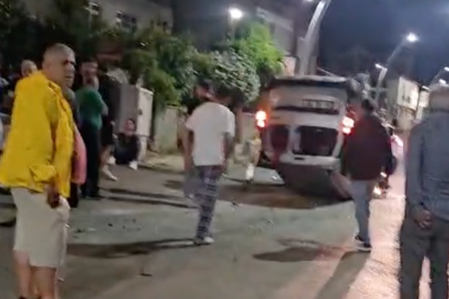 Beykoz’da aşırı hız ve dikkatsizlik az kalsın faciaya neden oluyordu.