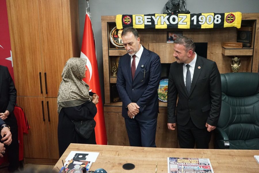 MHP İl Başkanı Volkan Yılmaz’dan Beykoz Teşkilatına ziyaret 5 MHP İstanbul İl Başkanı Volkan Yılmaz, yeni ataması yapılan İlçe Başkanlarına yönelik ziyaretlerine Beykoz Teşkilatı ile devam etti.