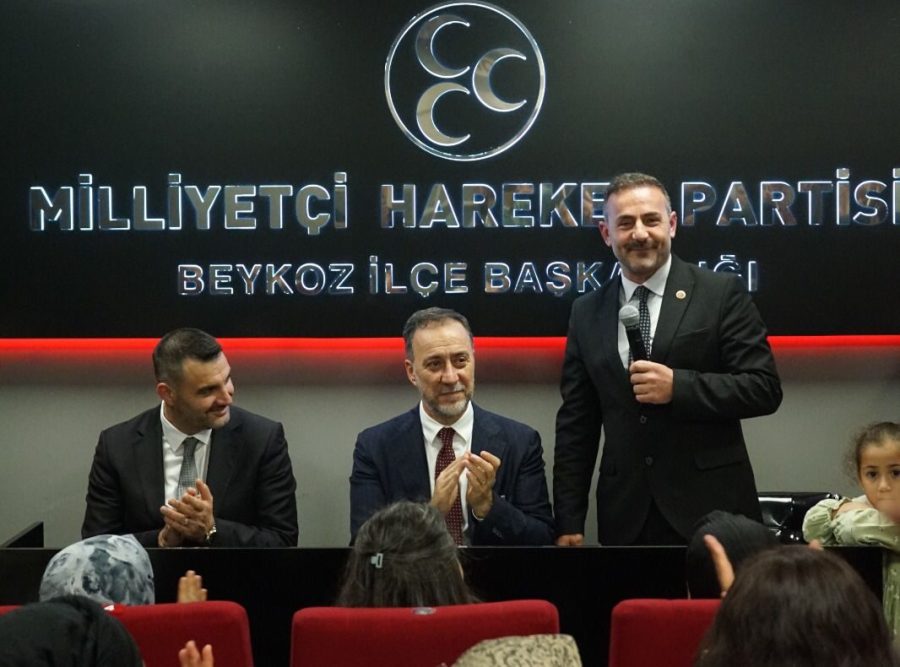 MHP İl Başkanı Volkan Yılmaz’dan Beykoz Teşkilatına ziyaret 6 MHP İstanbul İl Başkanı Volkan Yılmaz, yeni ataması yapılan İlçe Başkanlarına yönelik ziyaretlerine Beykoz Teşkilatı ile devam etti.