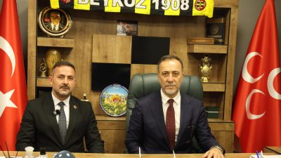 MHP İstanbul İl Başkanı Volkan Yılmaz, yeni ataması yapılan İlçe