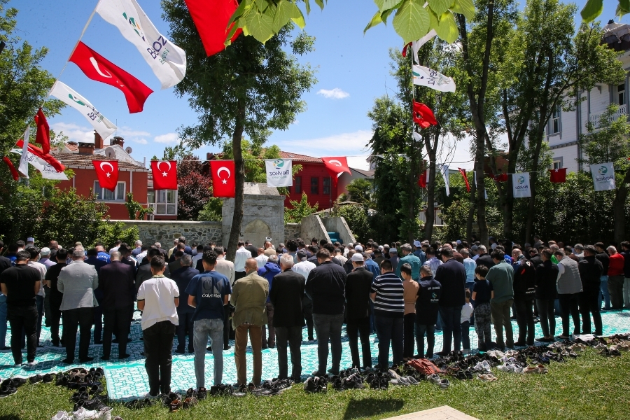 Beykoz’daki tarihi namazgah tekrar ibadete açıldı