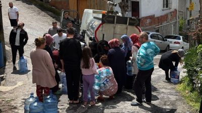 İSKİ’nin Beykoz’un bazı bölgelerinde uyguladığı uzun süreli su kesintileri nedeniyle