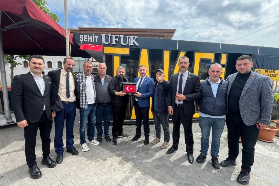 Milliyetçi Hareket Partisi (MHP) Beykoz İlçe Başkanlığı, ilçenin sevilen taksici