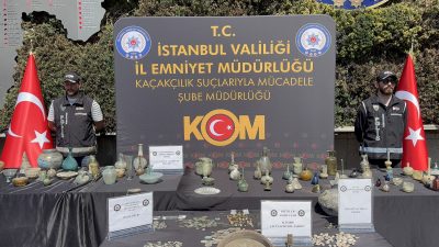 İstanbul Emniyet Müdürlüğü Kaçakçılık Suçlarıyla Mücadele Şubesi, Beykoz'da gerçekleştirdiği başarılı
