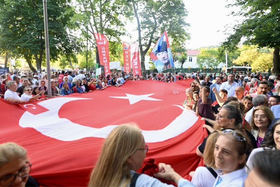 Beykoz sokaklarında ‘adalet ve özgürlük' sesleri 2 chp3