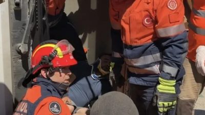 Beykoz Şahinkaya Caddesi üzerindeki bir inşaat sahasında yaşanan kazada, moloz