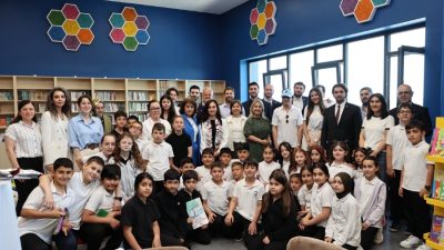 Beykoz Türker İnanoğlu İlkokulu ve Ortaokulu bünyesinde yapımı tamamlanan Erdoğan