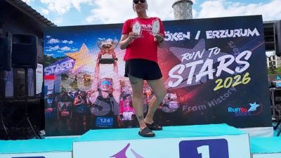 Beykoz’un Ultra Maratoncusu Çiğdem Topatan bu kez Erzurum'da Beykoz'u temsil