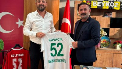 Milliyetçi Hareket Partisi Beykoz İlçe Başkanlığına bir hayırlı olsun ziyareti
