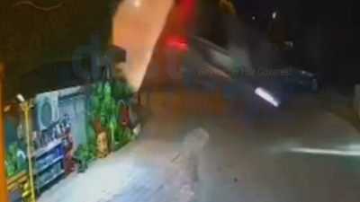 Beykoz Elmalı Mahallesi'nde gece saatlerinde meydana gelen trafik kazası yürekleri