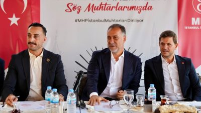 MHP İstanbul İl Başkanı Volkan Yılmaz, Ufuk Taksi ziyaretinin ardından