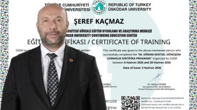 Saadet Partisi Beykoz Teşkilatının önemli isimlerinden Dost Beykoz yazarı Şeref