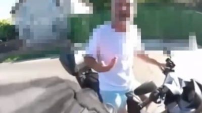 Beykoz'da trafikte seyir halindeyken başka bir araca kasten çarparak can