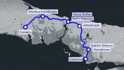İstanbul’un iki yakasını birbirine bağlayacak olan, güzergahı ve Alibahadır'daki durağı