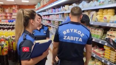 Beykoz Belediyesi Zabıta Müdürlüğü ekipleri, halk sağlığını korumak ve tüketici
