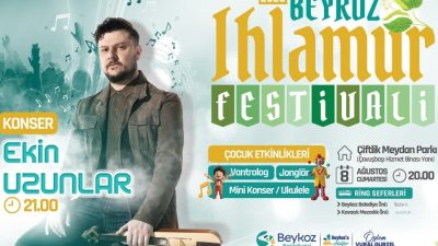 Beykoz Belediyesi tarafından düzenlenen Ihlamur Festivali, müzik, eğlence ve çocuk